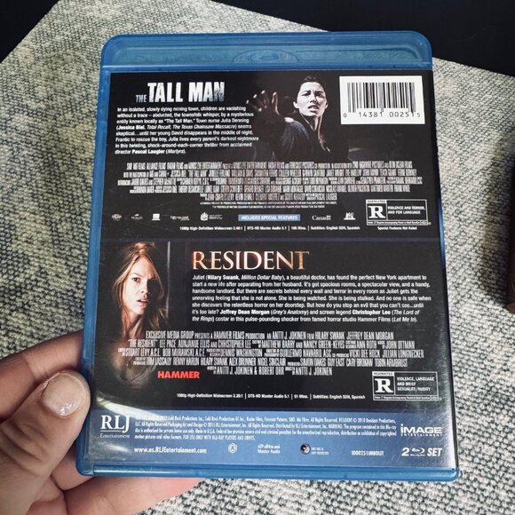 Double Feature Blu-ray, The Tall Man & Resident - Picture 2 of 3